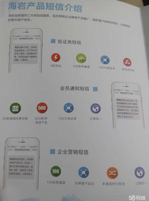 正规验证码 会员通知 营销推广